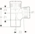 pro Db haarayhde silent-pro 110x110x87,5 pp-mx pyöristetty