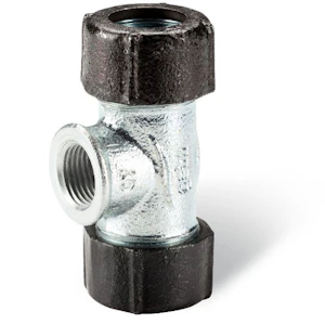 gebo Kolmik terastoru ja pe 2" sk x 59,7-63,5mm