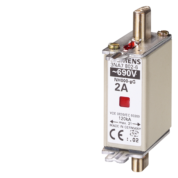 NH-SIKRING 500V/25A STR.000