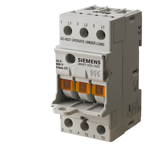 SIKRINGSBASE 10X38 3P 32A 690V