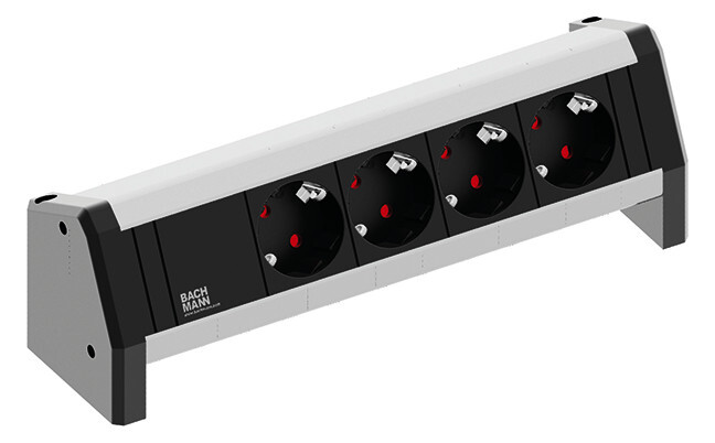 bachmann Pistorasia desk 1 desk 1, 4 x schuko