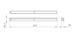 philips Universal armatur ledinaire bn013c led10s/830 l600