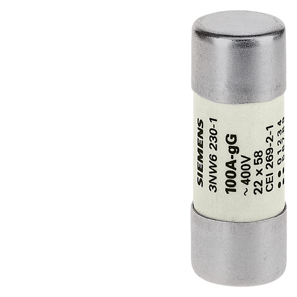 SIKRING, 80A,gG,500V, 22X58MM