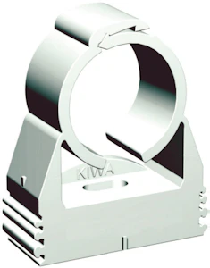 obo bettermann Starquick pipe clips sq 15 14-16,5 ral 9003 100pcs
