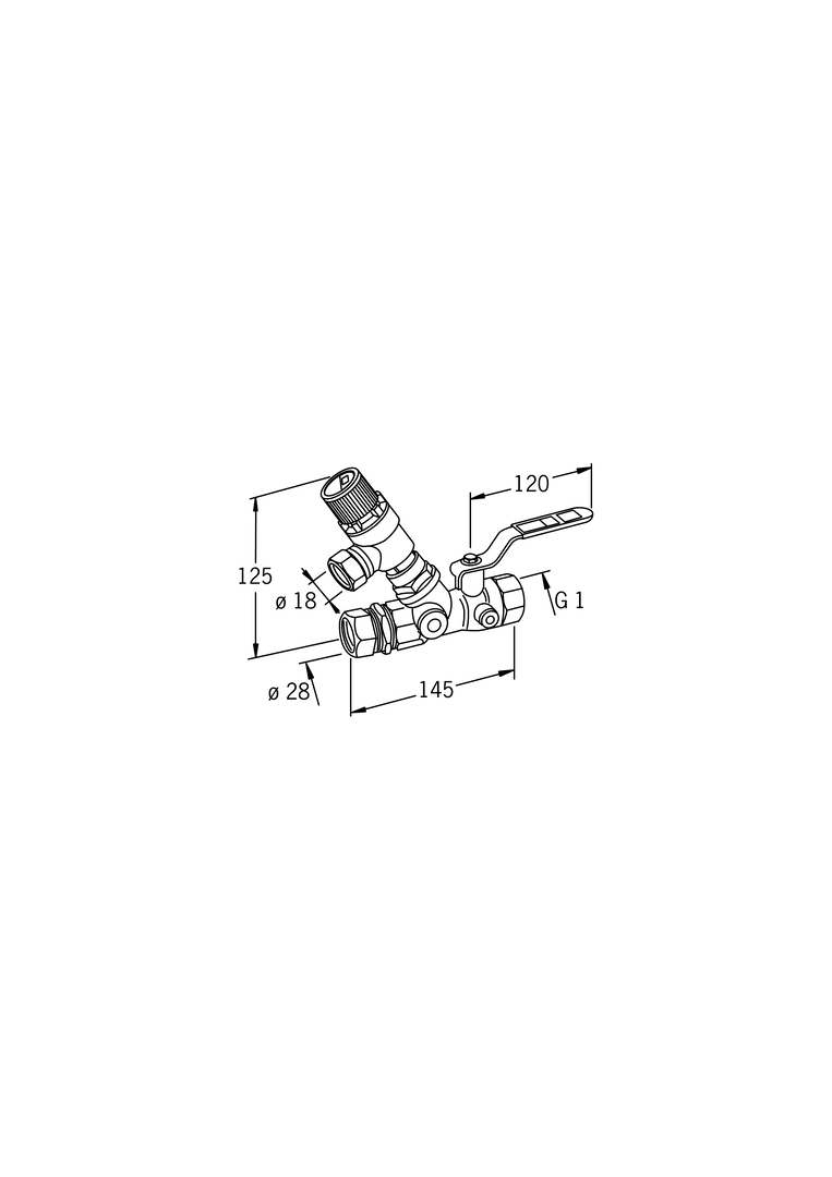 oras Boiler valve oras 414028 1/x28mm