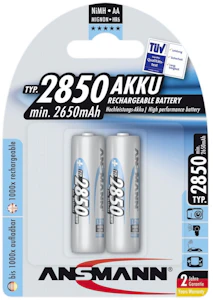 ansmann Aku 2 x aa 2850mah
