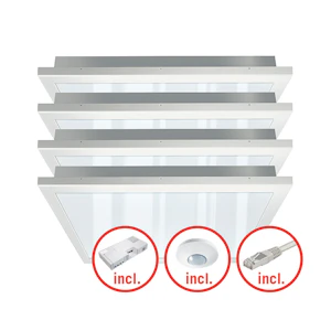 esylux Modular luminaire ce593 4x30w 830 op qs