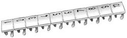 MERKINNÄT WIELAND 5mm, TYHJÄ, 9705A/5/10