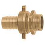 HOSE FITTING WITH MT 1/2x13 BRASS