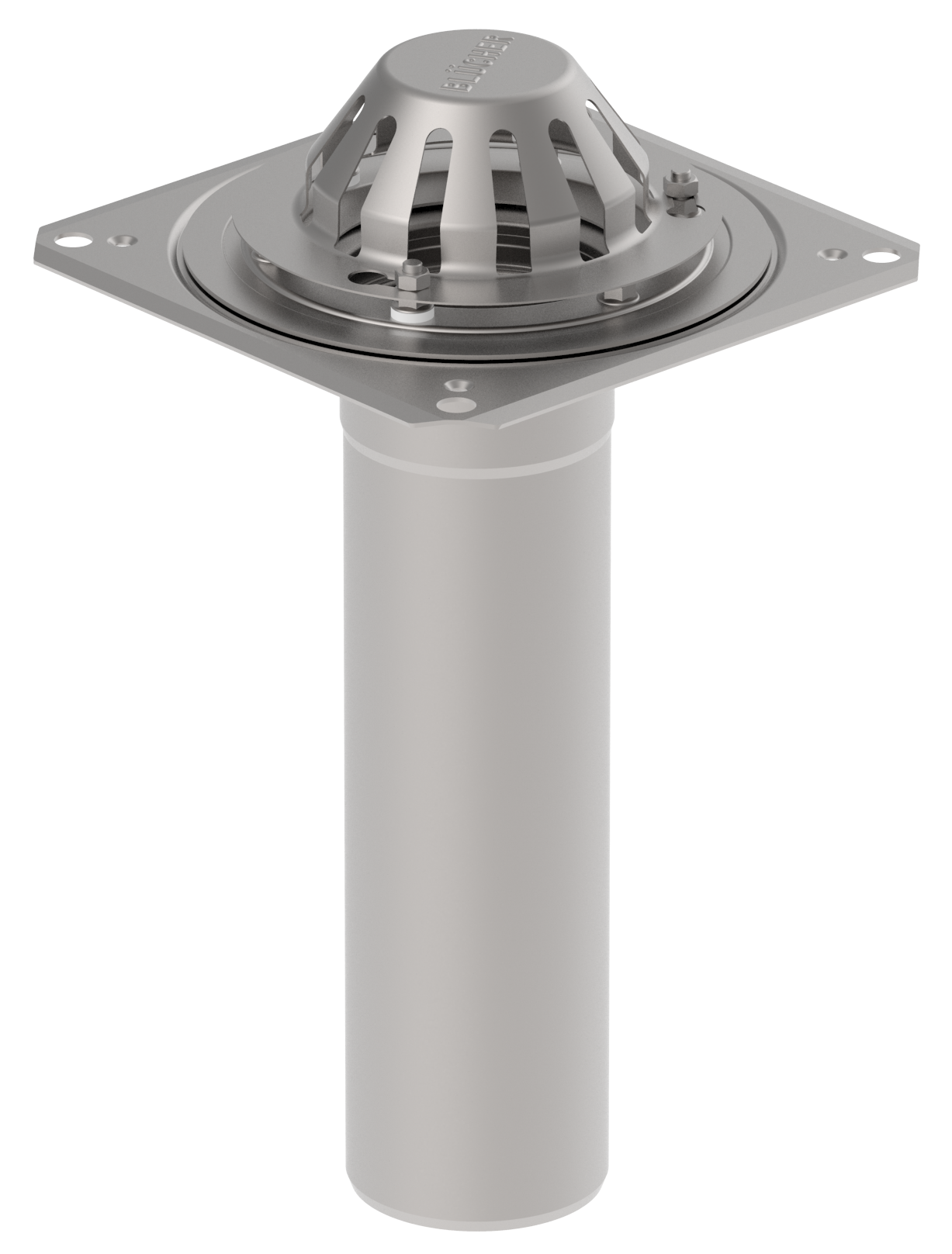 ROOF DRAIN BLÜCHER 110mm VERTICAL