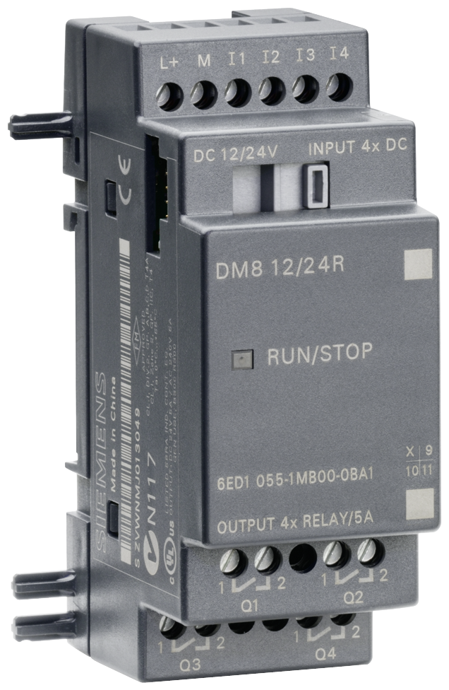 siemens Laajennusmoduuli siemens 6ed1055-1mb00-0ba1 dm8 12/24r