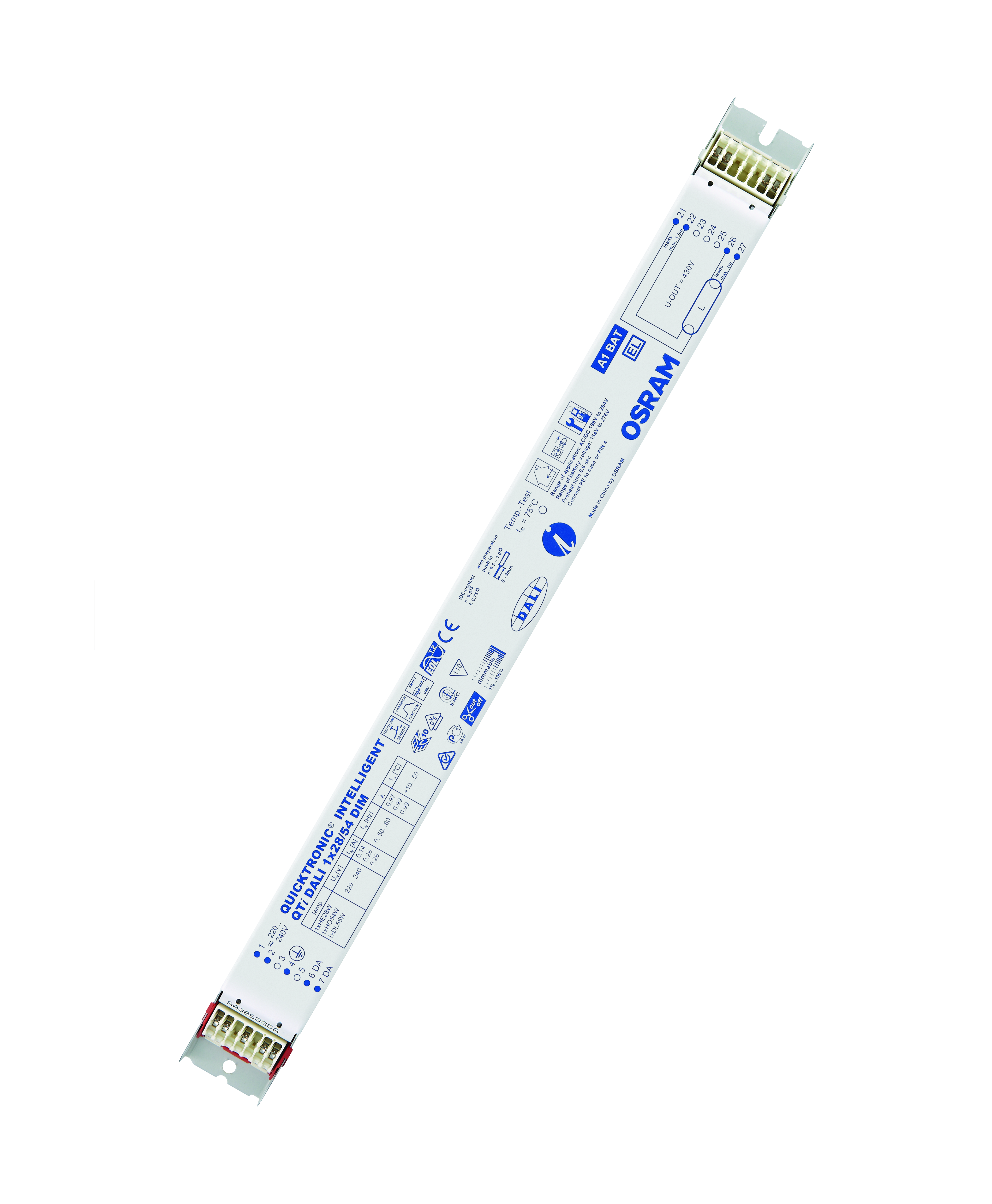 osram Elektroniskt förkopplingsdon qtidali 1x28/54 dim