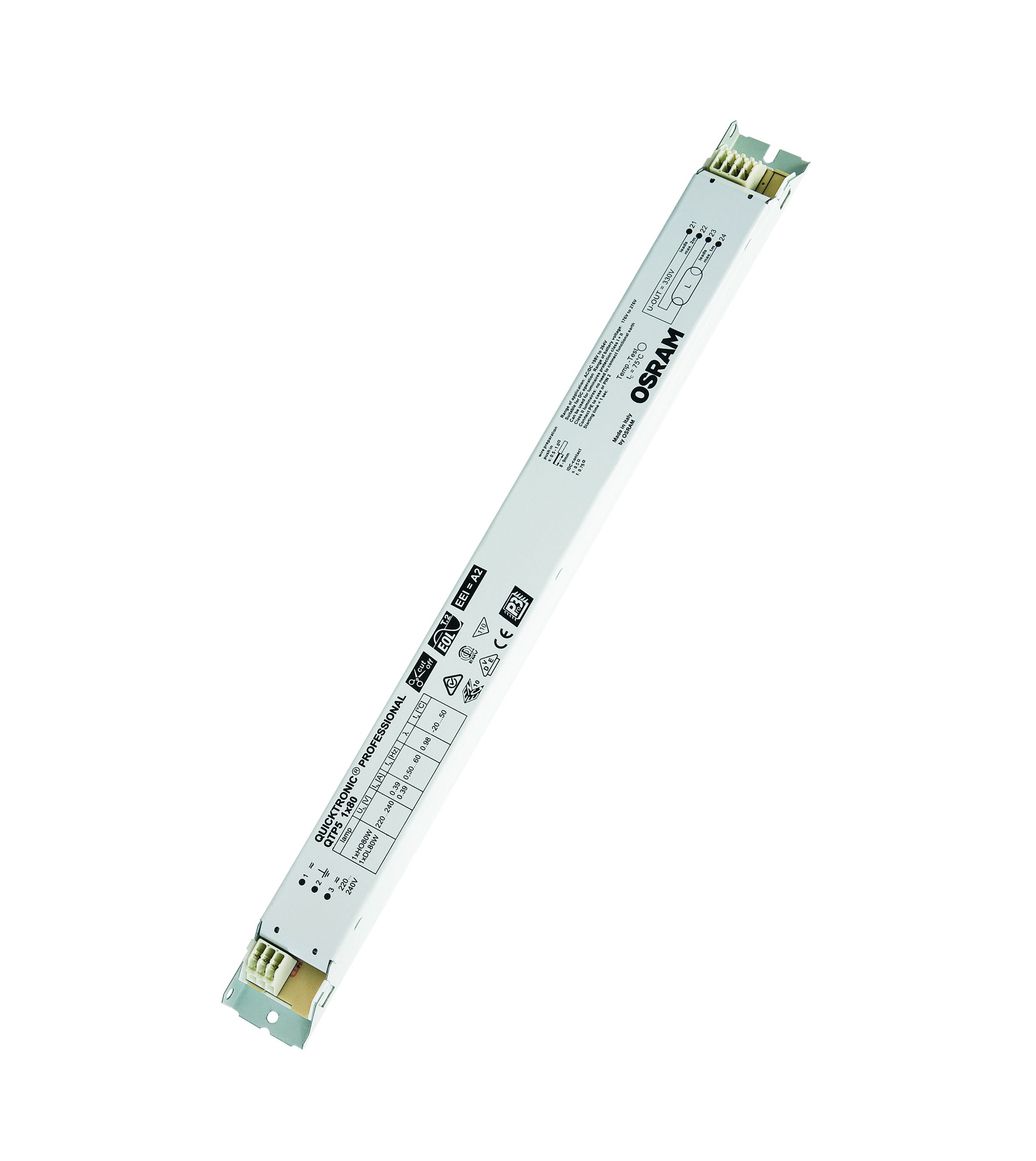 ELECTRONIC BALLAST QTP5 1X80