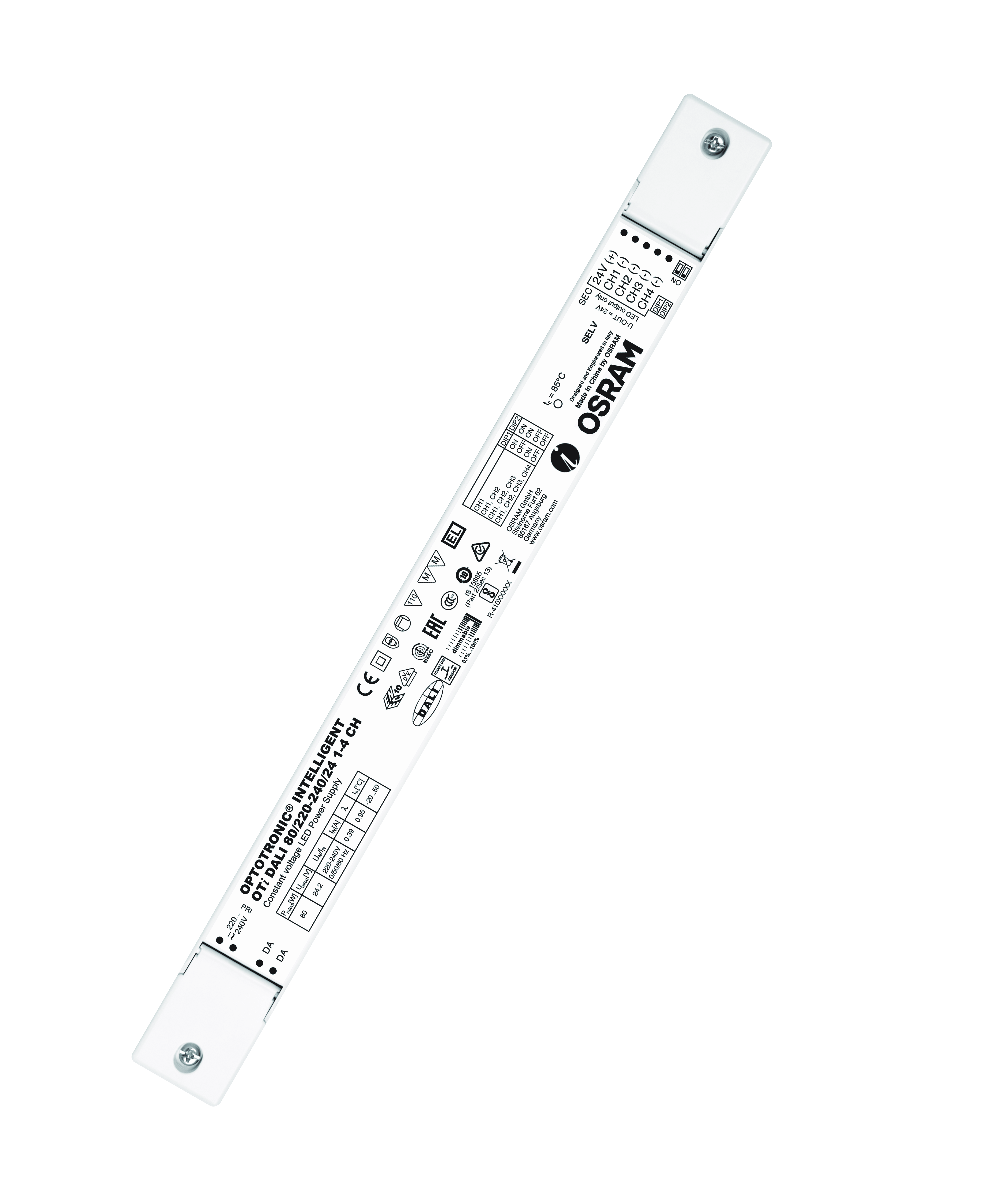 osram Elektroniskt driftdon oti dali 80/220-240/24