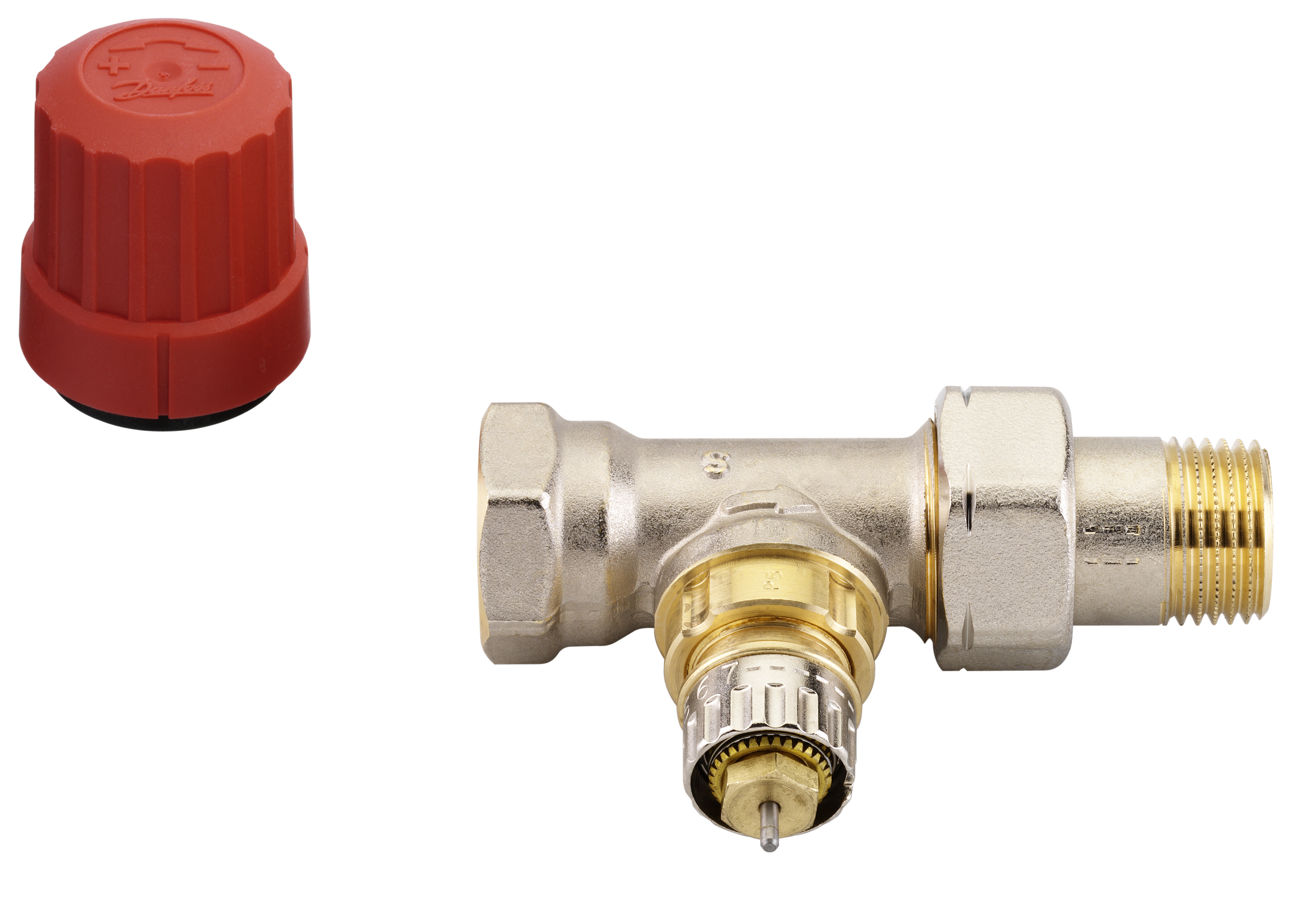 danfoss Radiator valve straight danfos 1/2 ra-n 13g0054