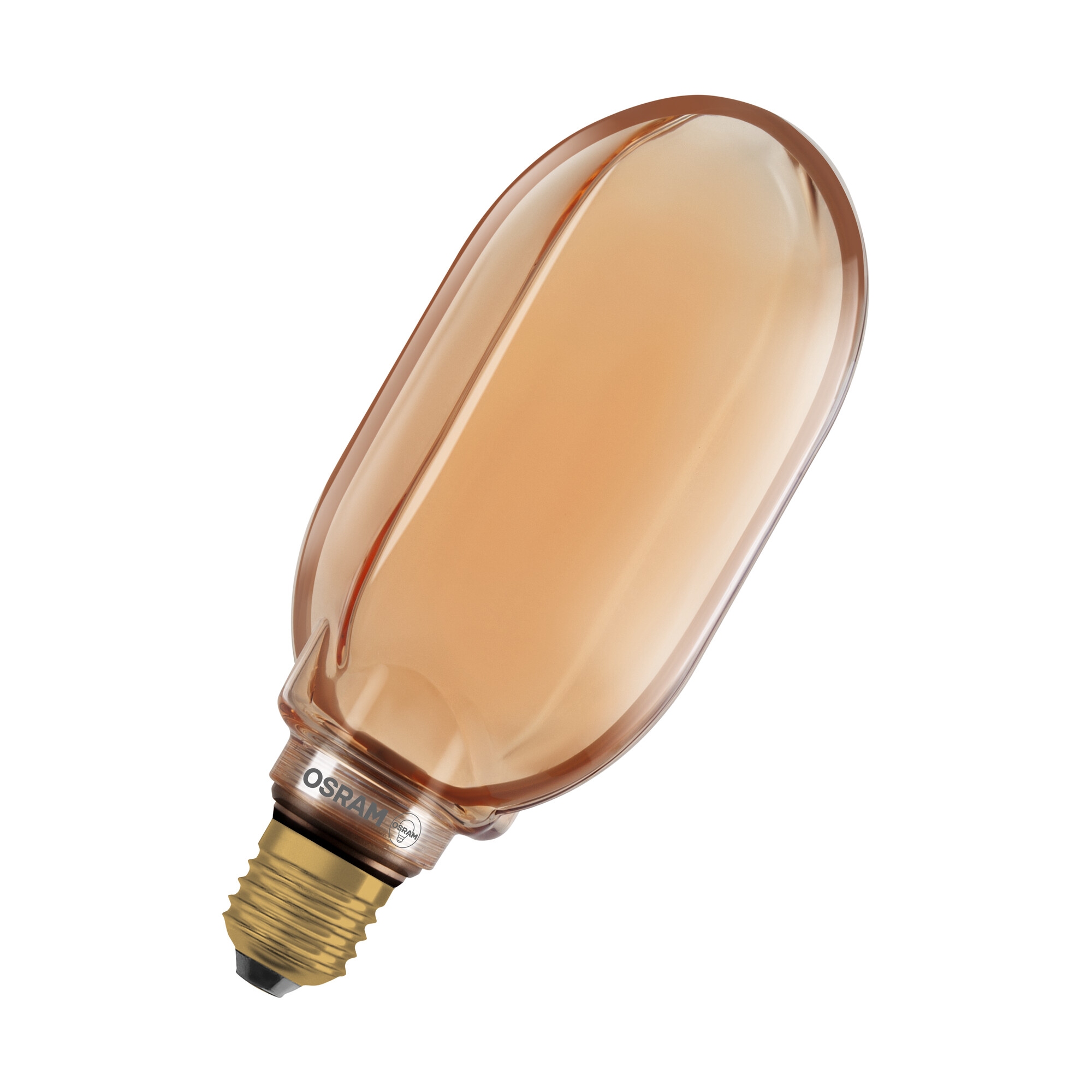 LED CL GLB O 100 818 220lm E27 DIM Gold