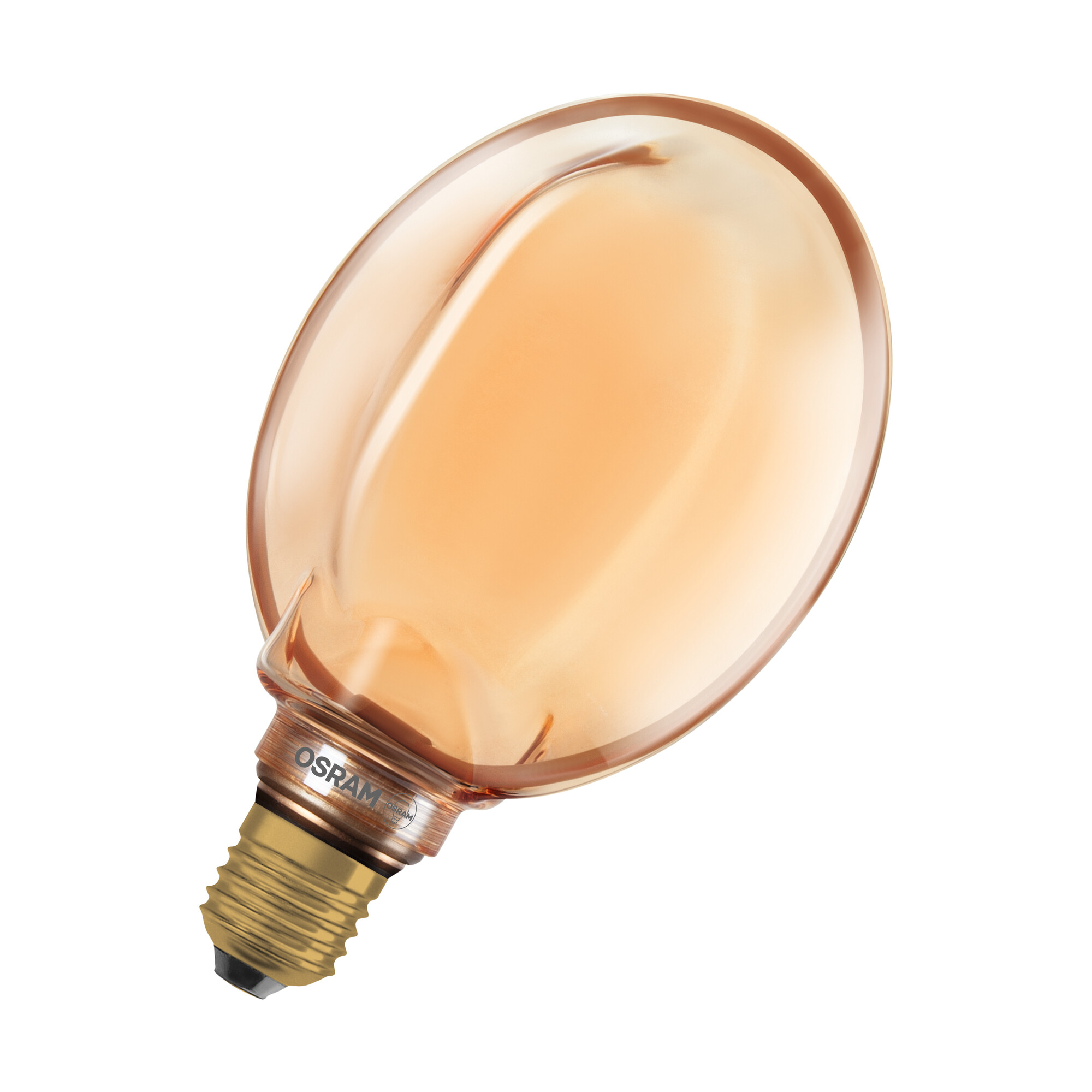 LED CL GLB O 130 818 220lm E27 DIM Gold