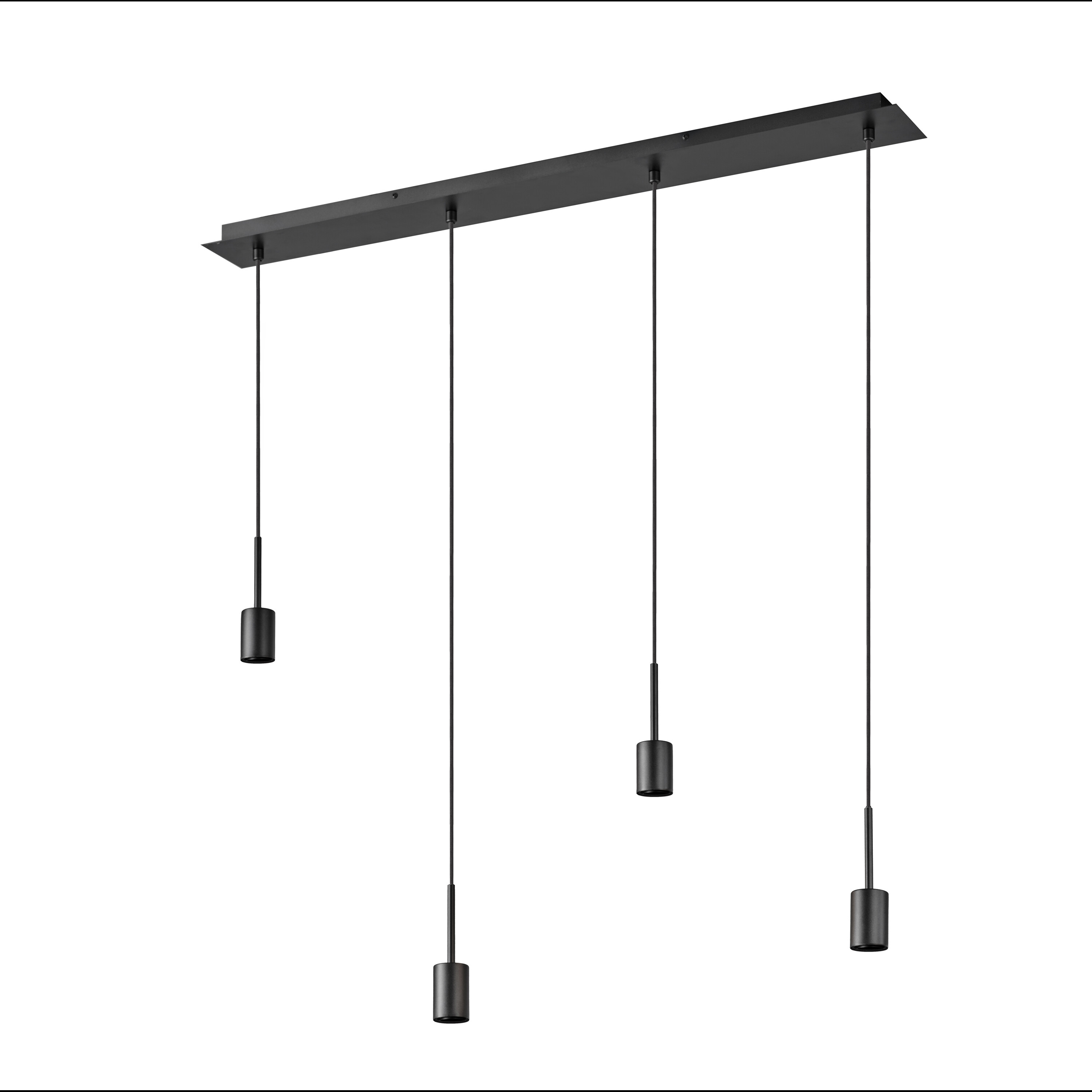 Decor Pendant Needle Linear 4xE27 Grey