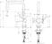 hansgrohe Kitchen mixer hansgrohe 72807800 talism54 220u dwc ste