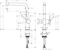 hansgrohe Kitchen mixer hansgrohe 72827800 talism54 270 dwc stee