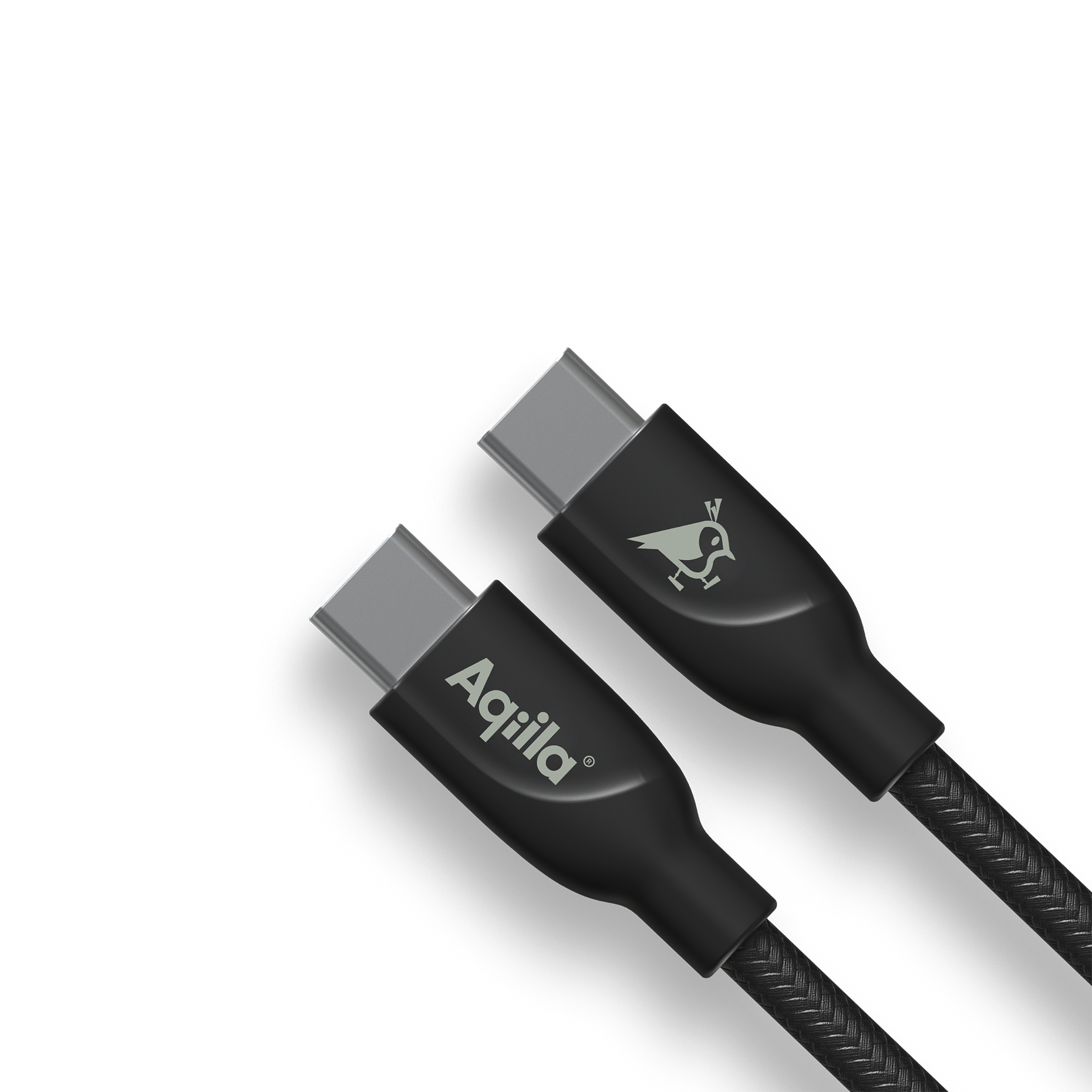 USB-kabel C til C 240W flettet 3m