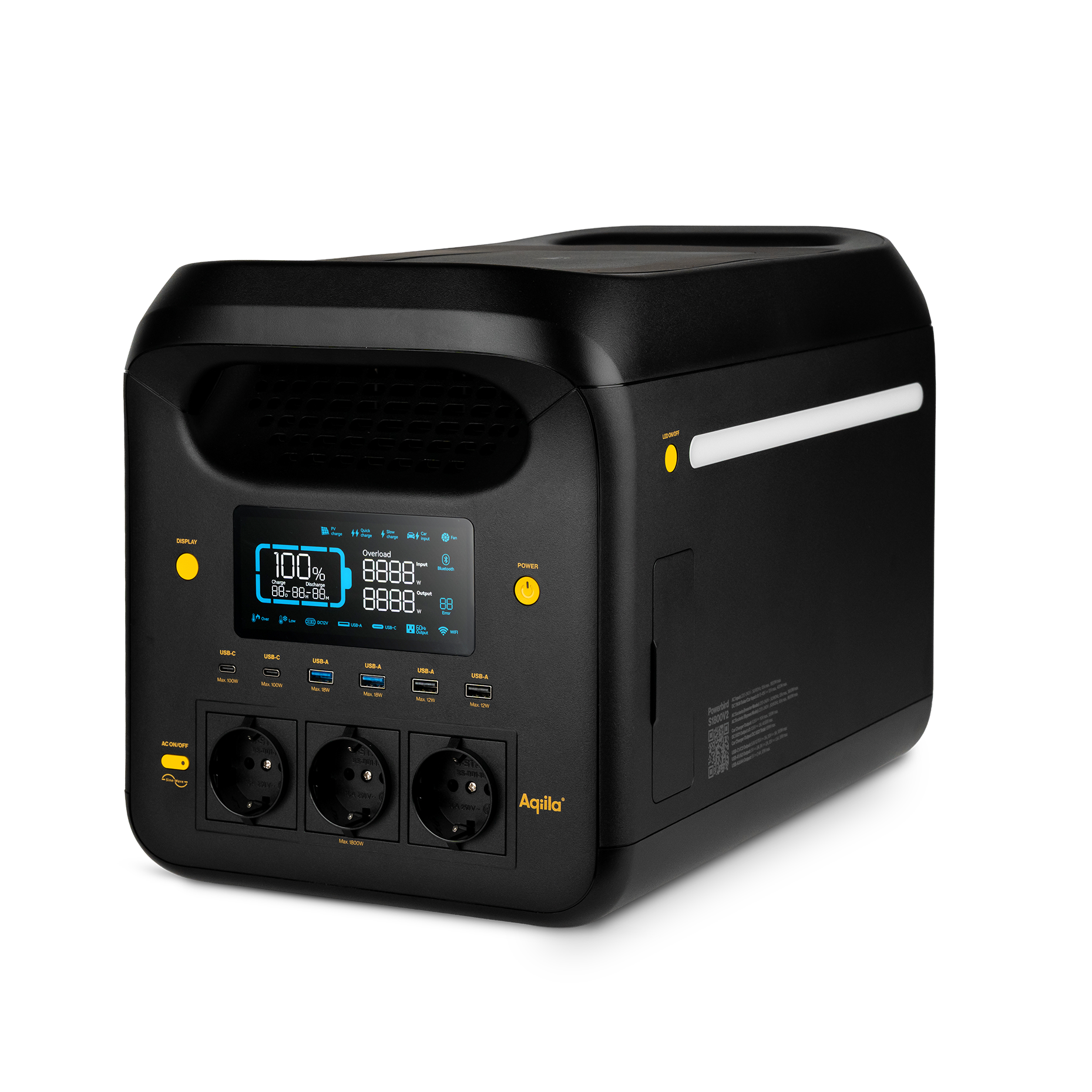 Strømstasjon Powerbird S1800v2 1800W