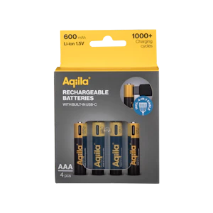 gpbm nordic Batteri lithium oppladbart aaa 1,5v 4p