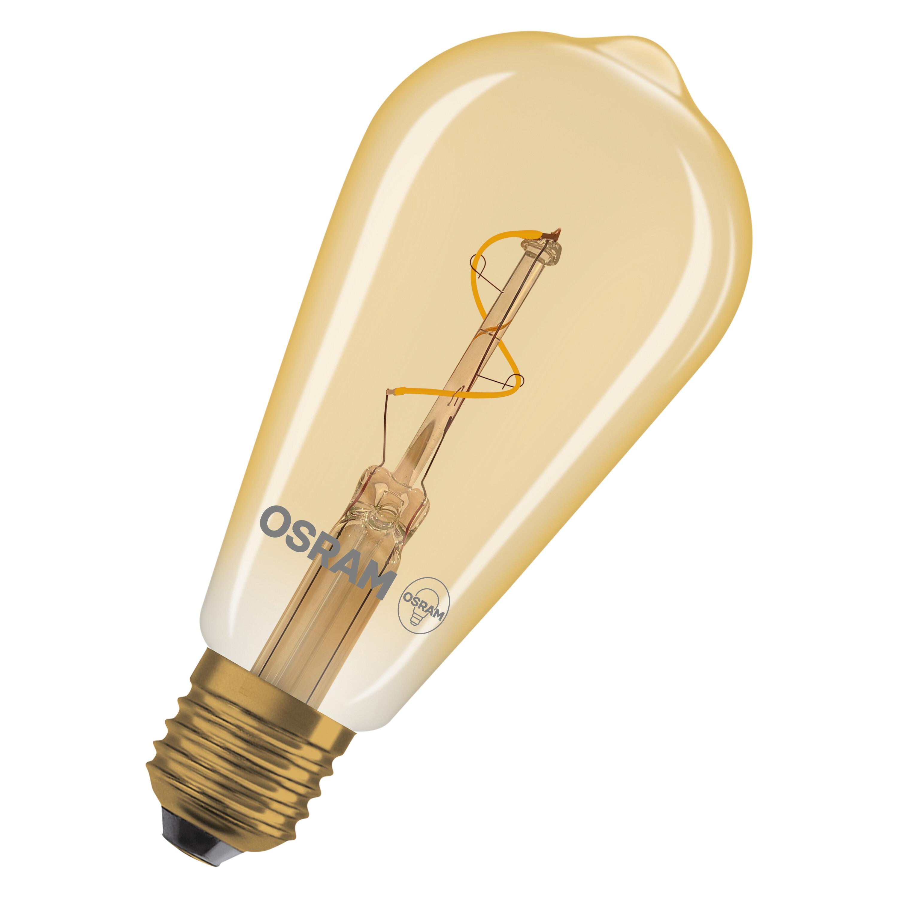 LEDpære 1906 VIN EDI 30lm 822 Gold E27