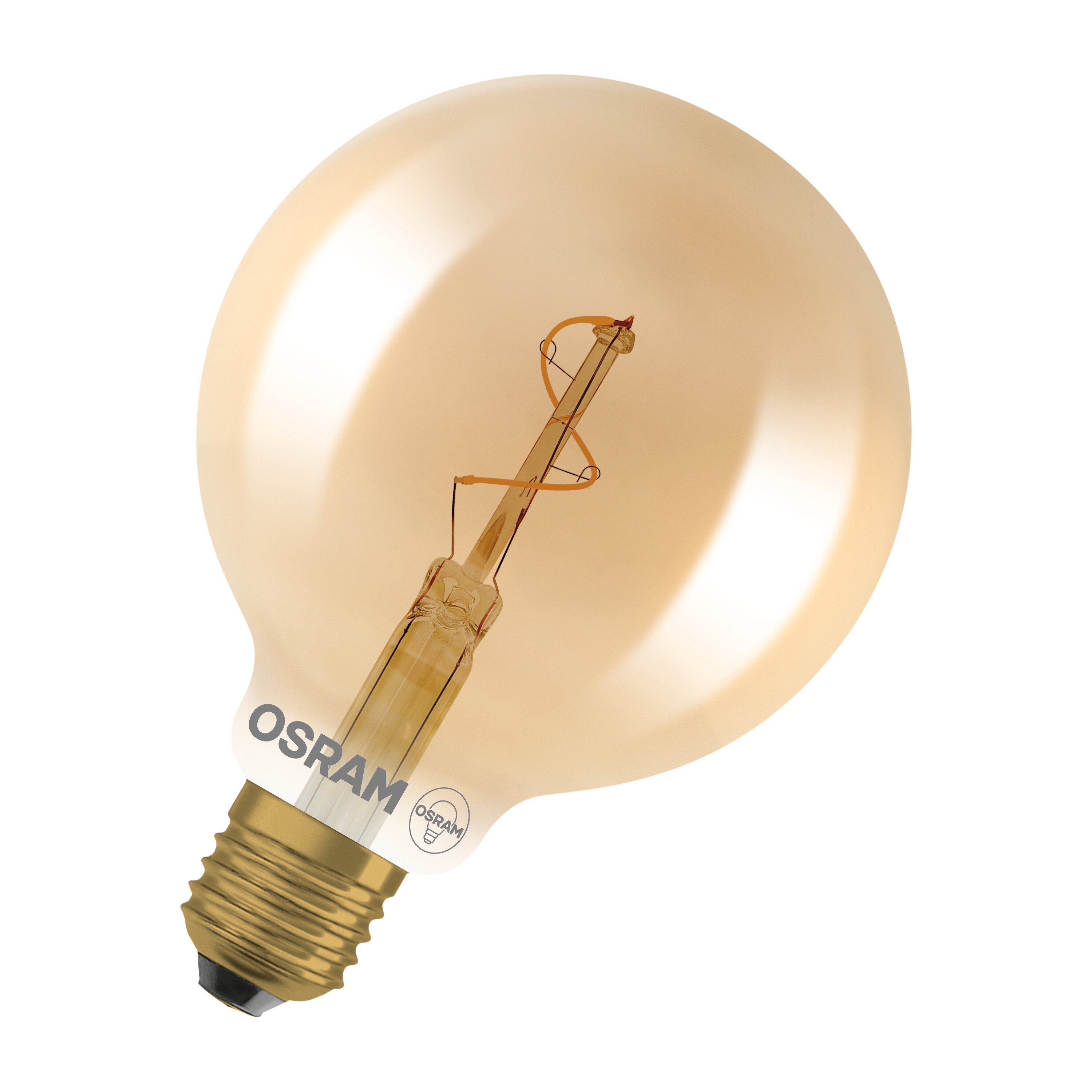 LEDpære 1906 VIN GLB95 30lm 822 Gold E27