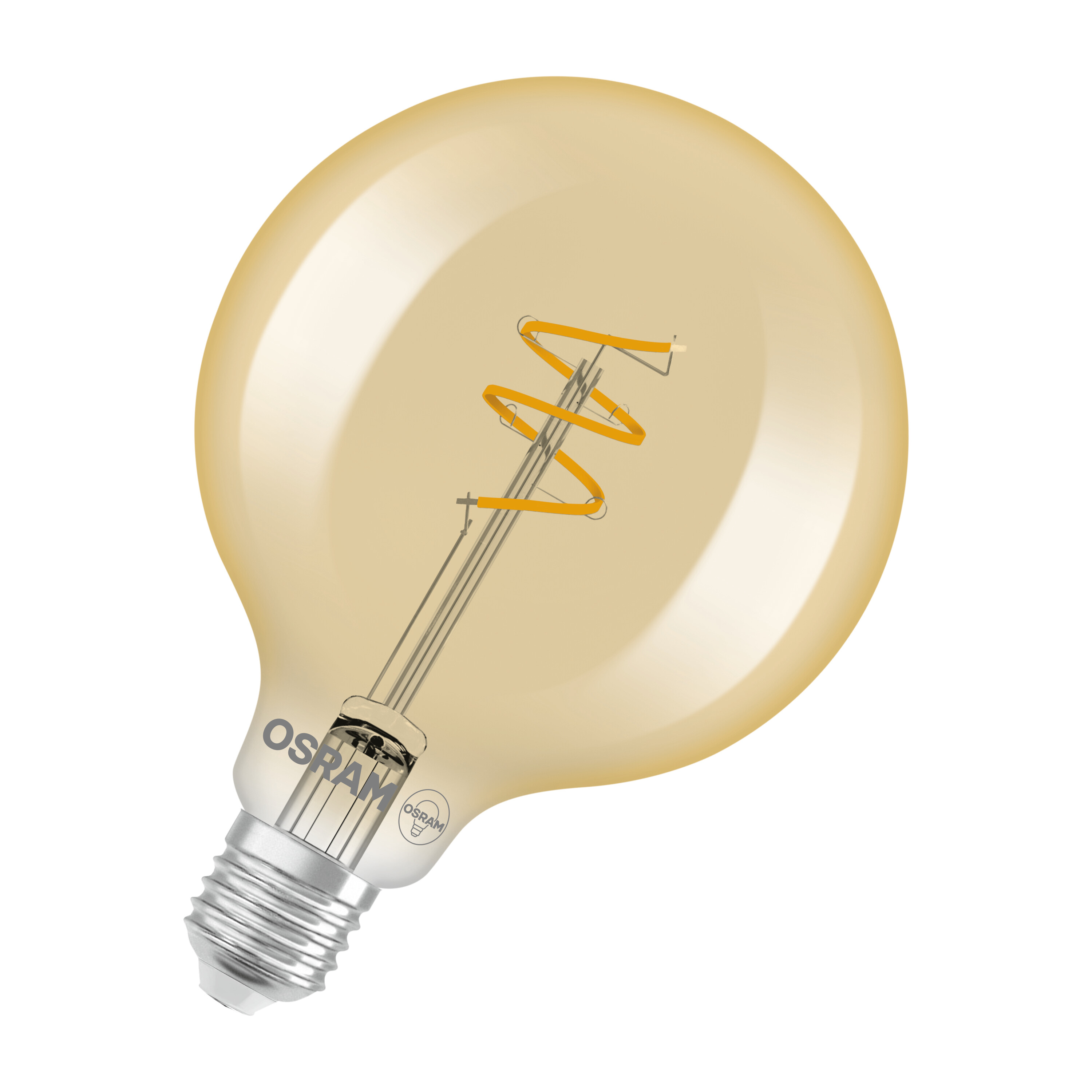 LEDpære 1906 GLB95 DIM 470lm 922 GLD E27
