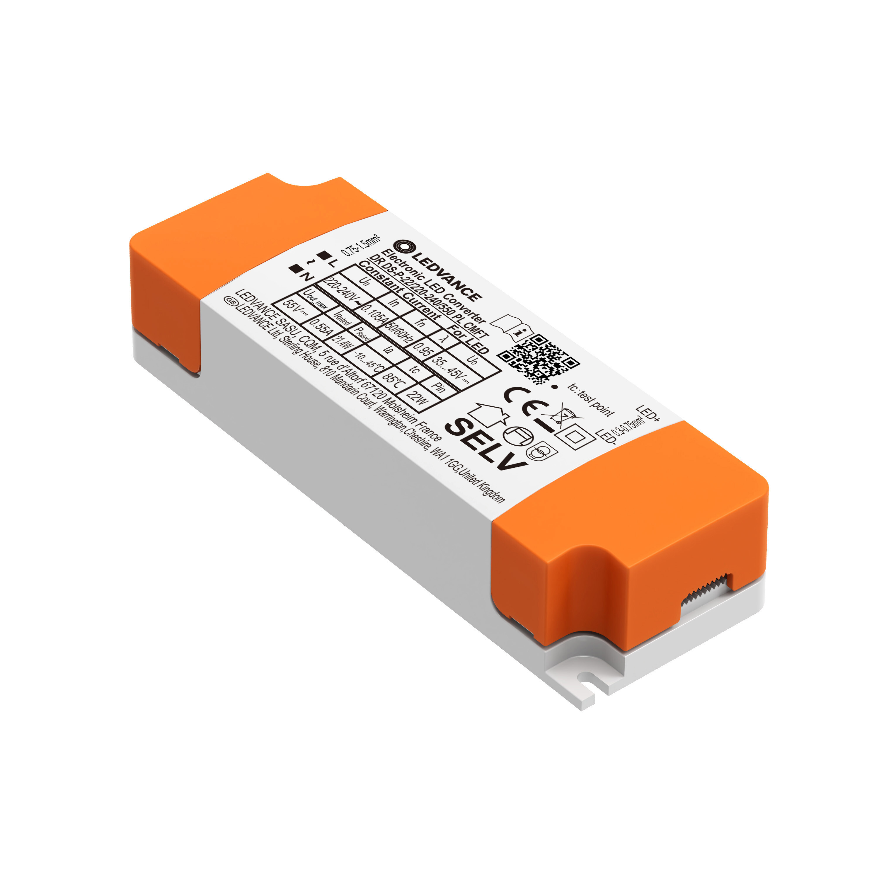 ELEKTRISKA TILLBEHÖR DR DS-P-22/220-240/550 PL CMFT