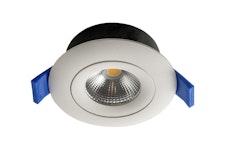DOWNLIGHT COMPACT IP44 7W/830 DIM SW WH