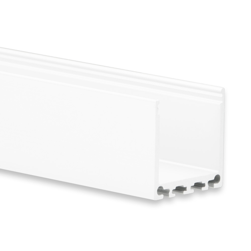 galaxy profiles Led-light rail pn6 led surf.moun.prof200cm wh