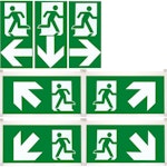 EXIT SIGN EXIWAY SMARTEXIT PICTOGRAM ISO KIT 24M 45