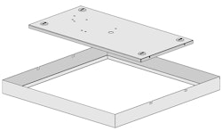 ACCESSORIES FRAME PLANO LOW LED 6X3