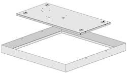 ACCESSORIES FRAME PLANO LOW LED 6X3