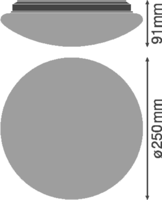 ledvance Sf circular 250 13w/3000k s sf circular 250 13w/3000k s