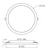 airam Downlight cio 24w/830 dim vi