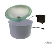 SAUNA LUMINAIRE PAIL WITH EMPTYNING IP67 LED