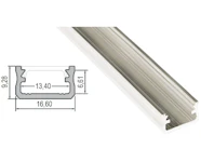 LED-LIGHT RAIL SET 202CM ALUMINPROFILE