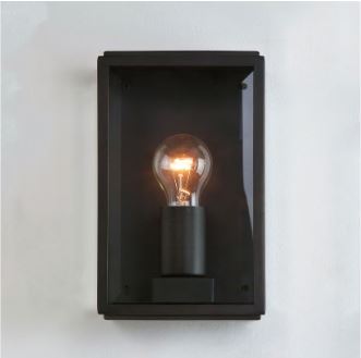 astro Pihapiirivalaisin homefield black ip44 60w e27