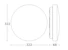 steinel Ceiling/wall luminaire p rs pro led p2 flat m 3k ip54