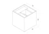 winled Surface mnt. univ. luminaire hydra 2w ip54 113 3k wh