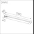 hide-a-lite Työpistevalaisin kitchen line basic 770lm 8w 927/930 wh