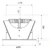 illuxtron Downlight armatur quad 75 hv-fd 800lm 3k 80° vi