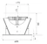 illuxtron Downlight linea 75 hv-fd 800lm 3k 80° bl