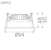 hide-a-lite Downlight level multi 610lm 8w 3000k vit