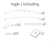 hide-a-lite Led strip flexibel 24v ip67 3000k 5m