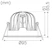 hide-a-lite Downlight optic xl ip44 740lm 15w tune dim tilt