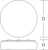 rzb Yleisvalai flat polymero kreis flat pol. kreis 21w 840 d360